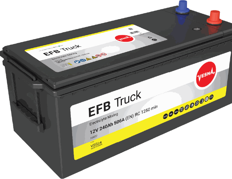 Vesna EFB Truck akumulator